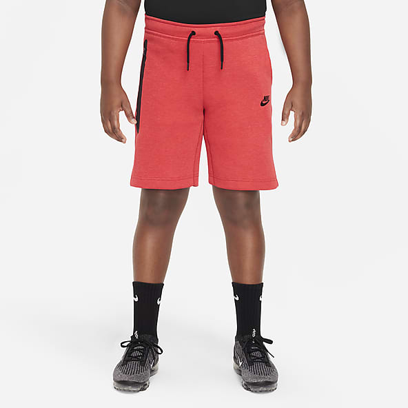 Boys red nike shorts clearance